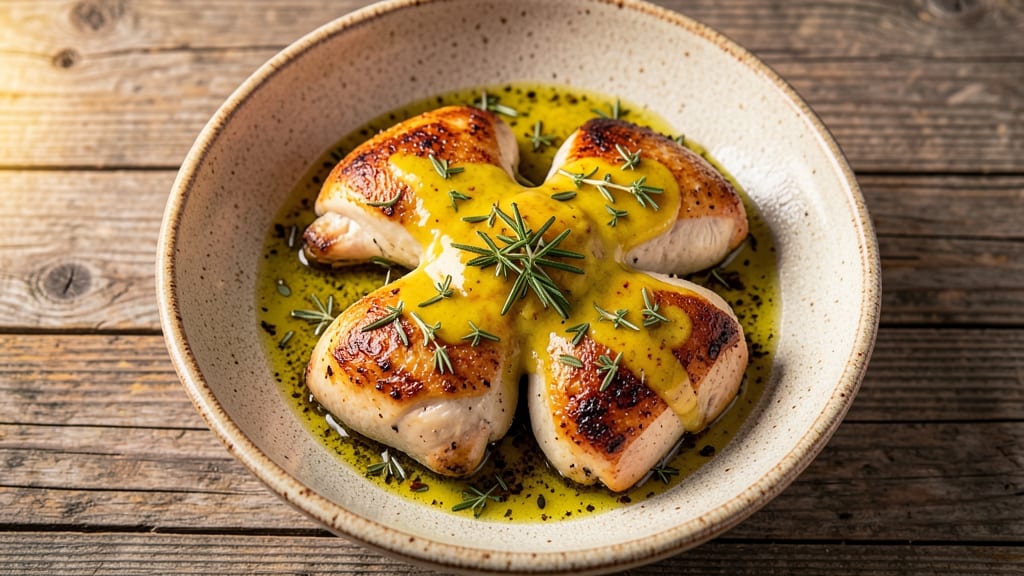 Baked California Chicken Recipe: Buttery Garlic and Herb Crisp With Juicy Centers