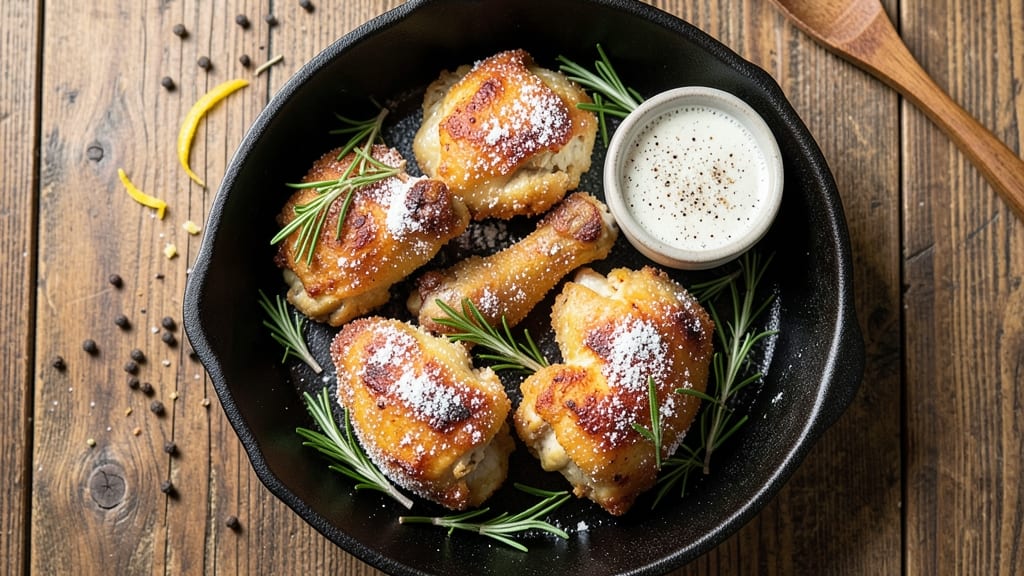 American Style Fried Chicken Recipe: Buttermilk Brine Secret for Crispy-Golden Skin