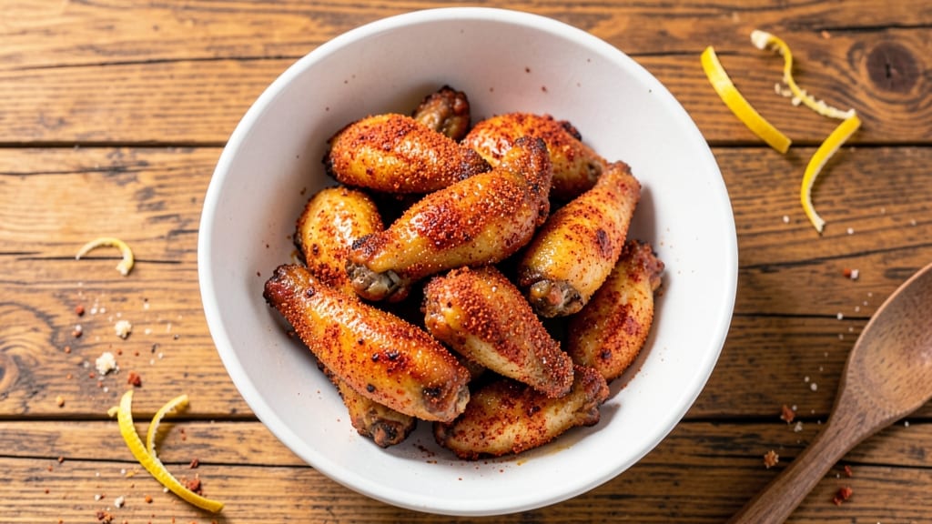 Basic Fried Chicken Wings Recipe: Double-Dredged Crunch With Air Fryer Speed