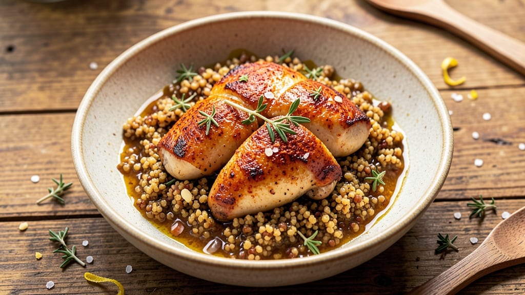 Baked Chicken and Quinoa Recipe: Protein-Packed One-Pan Meal in 35 Minutes