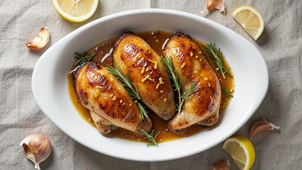Baked Honey Lemon Chicken Recipe: Zesty Glaze That Caramelizes to Sticky Sweetness