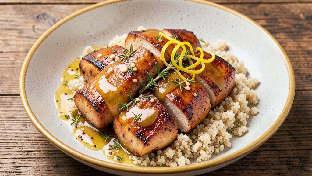 Applebee's Lemon Chicken With Quinoa Recipe: Bright Citrus and Herb One-Pan Harmony