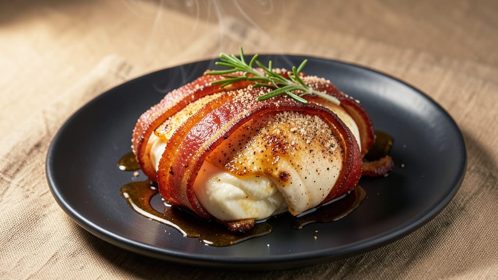 Bacon Wrapped Chicken Recipe with Cream Cheese: Smoky Crispy Bites Filled With Creamy Surprise