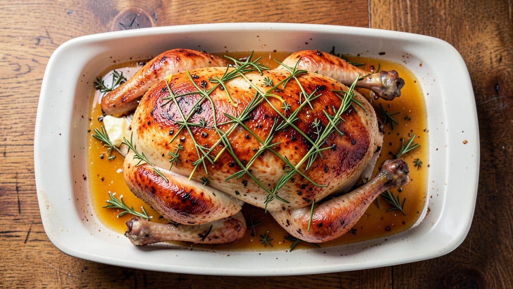 Alton Brown's Whole Roast Chicken Recipe: Brine-Kissed Crisp With Juicy Centers