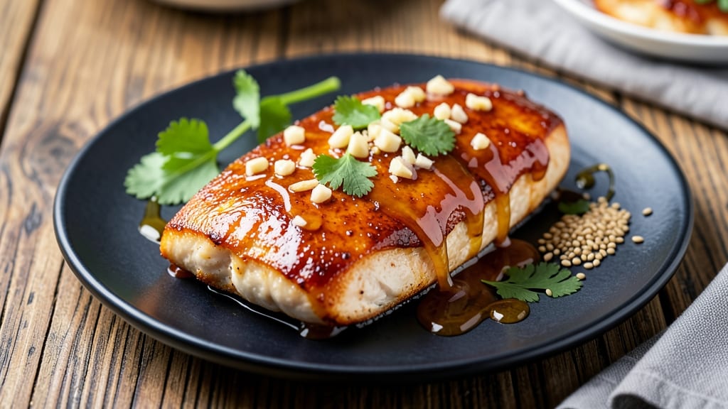 Baked Boneless Teriyaki Chicken Breast Recipe: Glossy Glaze That Caramelizes Without Sticking