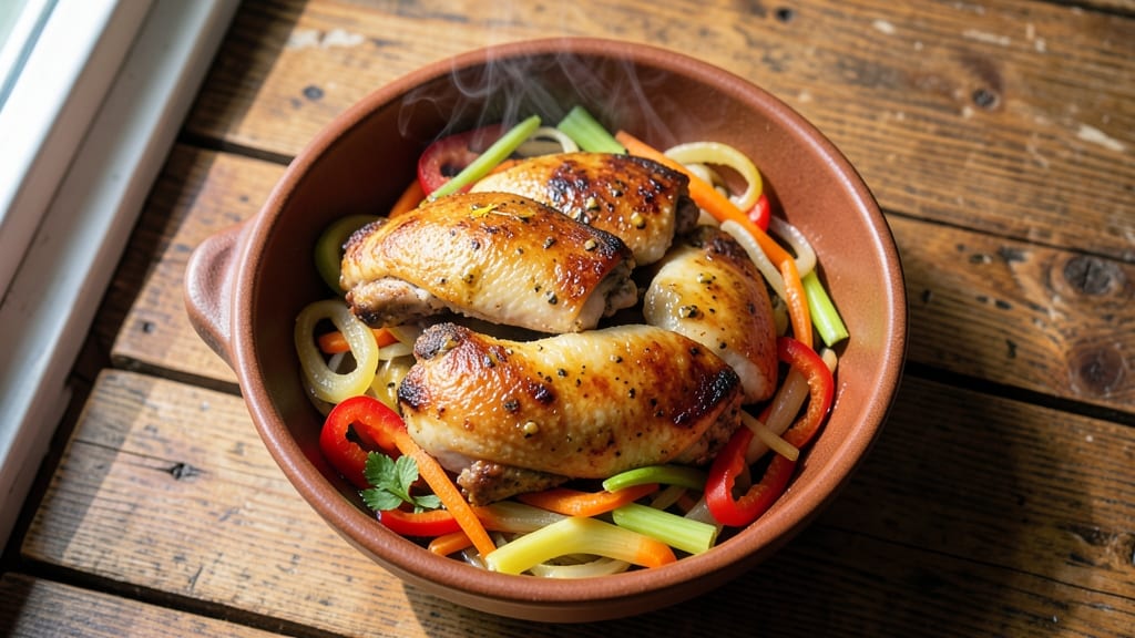 Baked Chicken With Giardiniera Recipe: Spicy Pickled Crunch Meets Juicy Tender Meat