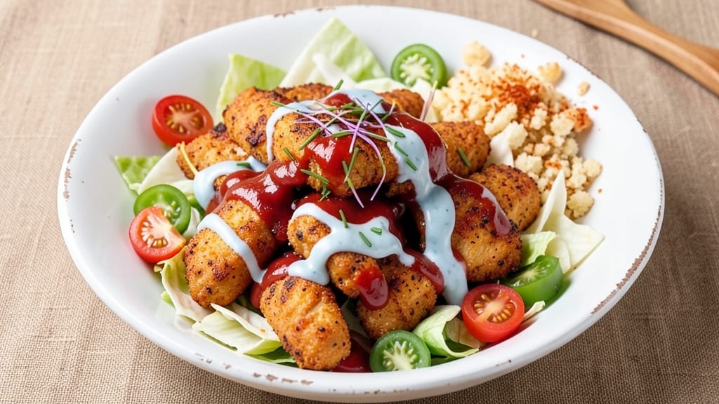 54th Street Buffalo Chicken Salad Recipe: Crunchy Ranch-Infused Bites with Spicy Kick