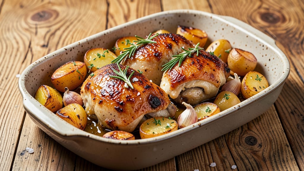 Alpine Chicken Bake Recipe: Mountain-Inspired Comfort with Crispy Topping