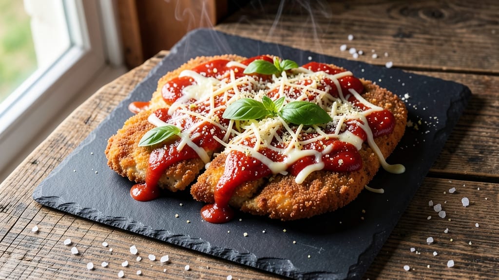 Air Fried Pizza Chicken Recipe: Crispy Crust with Melty Cheese Inside