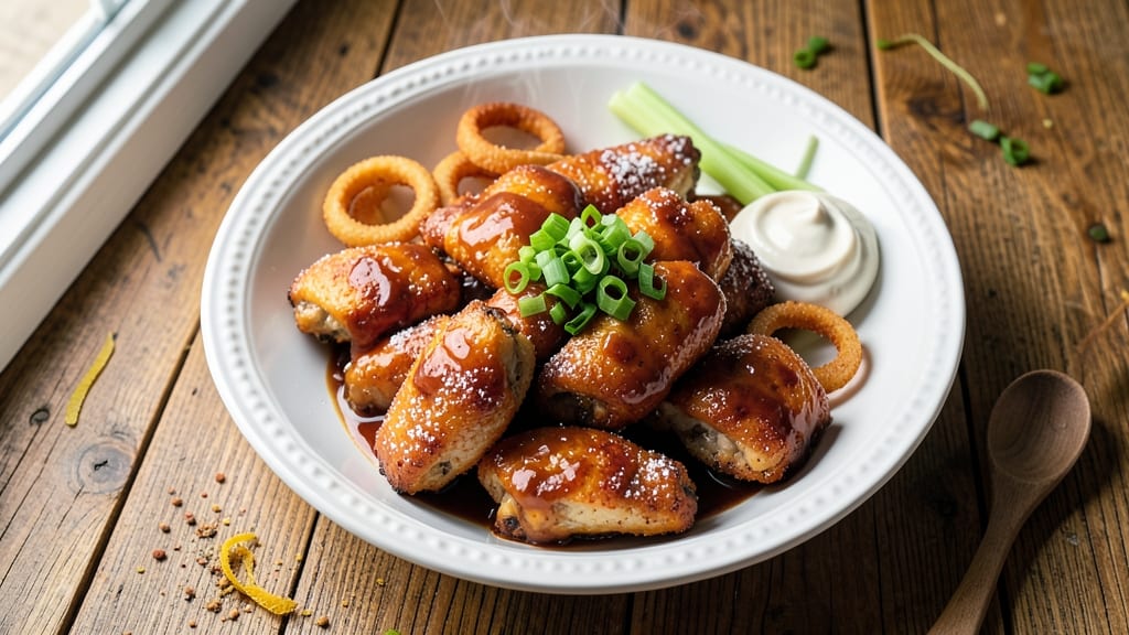 Baked Boneless Buffalo Chicken Wings Recipe: Crispy Bites with Tangy Ranch Twist