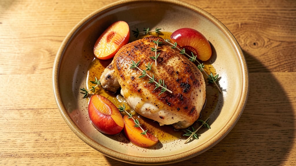 Baked Chicken With Canned Peaches Recipe: Sweet-Tart Glaze That Pairs Perfectly