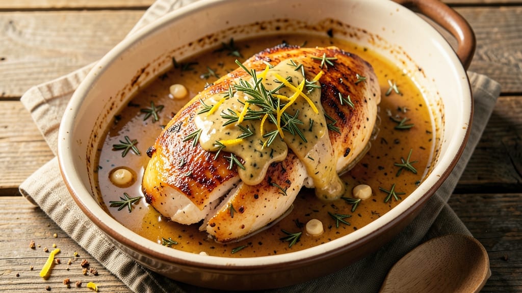 Barefoot Contessa's Baked Chicken Breast Recipe: Herb-Infused Crisp Skin Without the Brine