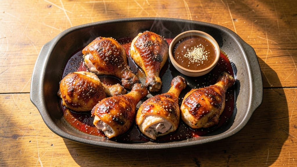 Baked Barbeque Chicken Legs Recipe: Honey-Glazed Crisp With Juicy Cores