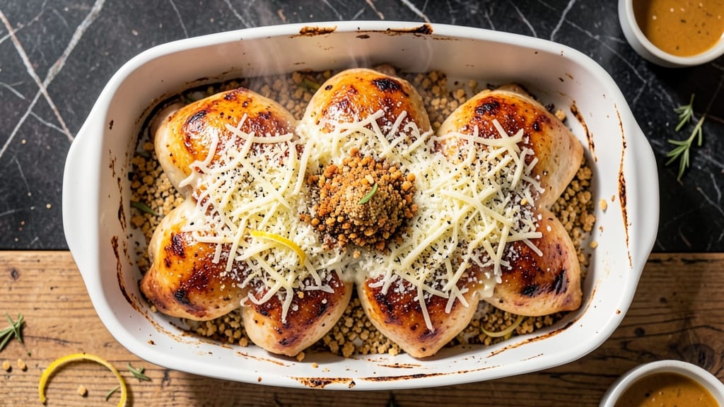 Baked Chicken With Onion Soup Mix Recipe: Crispy Crust, Melty Cheese Magic