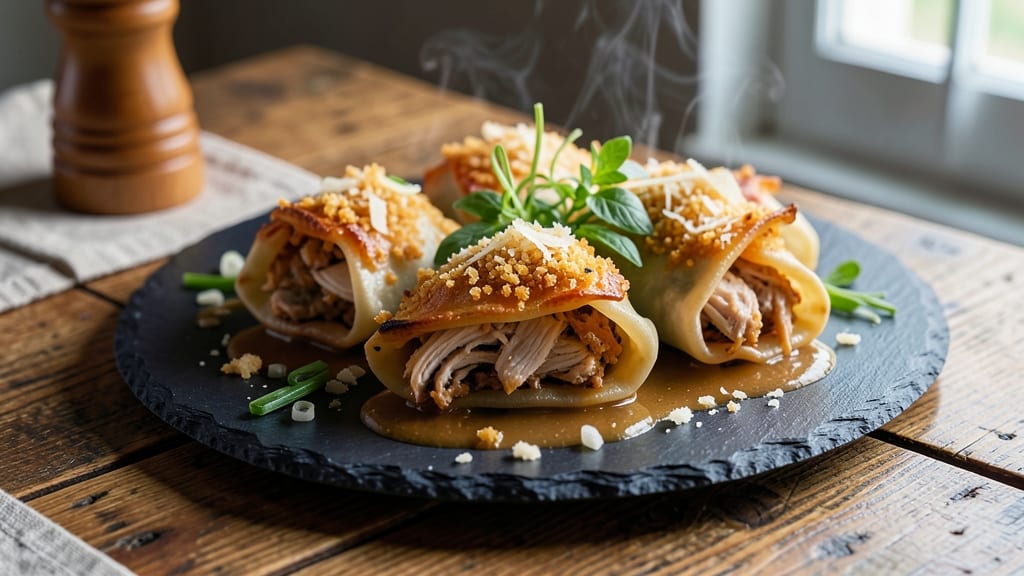 Baked Chicken Wonton Recipe: Crispy Panko Crust With Juicy Centers