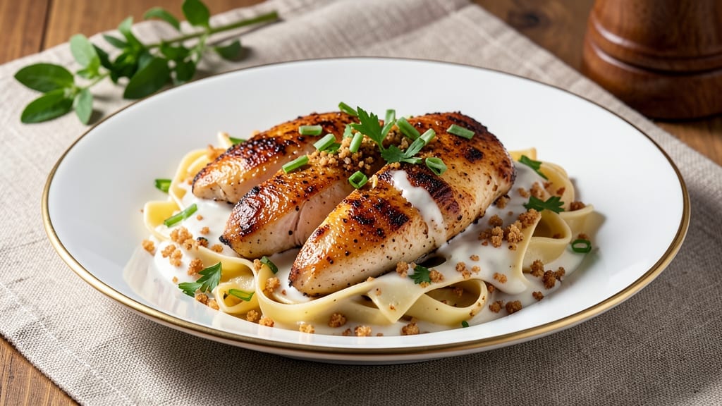 Baked Chicken Pasta Recipe White Sauce: One-Pan Creamy Comfort in 30 Minutes