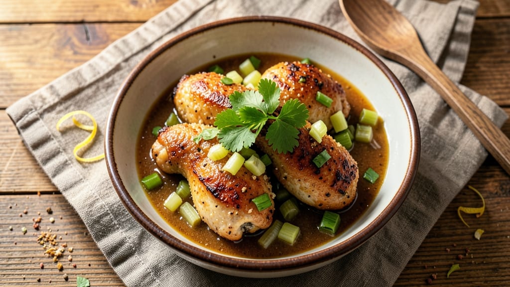 Baked Bang Bang Chicken Recipe: Crunchy Celery Herb Crust With Juicy Centers