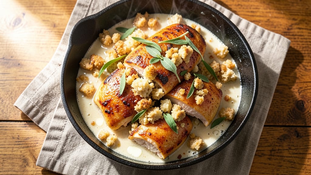 Baked Chicken and Stuffing Casserole Recipe: One-Dish Thanksgiving Feast in 45 Minutes