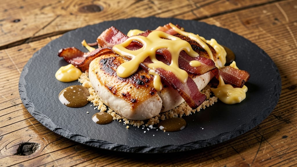 Bacon and Cheese Chicken Breast Recipe: Crispy Crust and Melty Centers