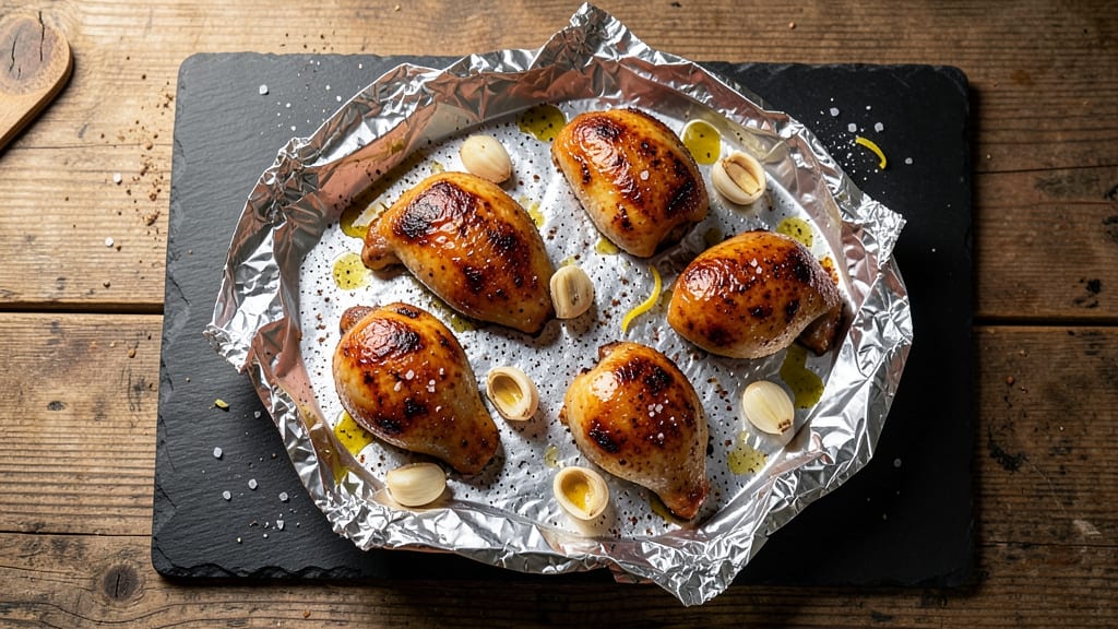 Baked Chicken in Aluminum Foil Recipe: Juicy Foil-Pouched Perfection in 30 Minutes