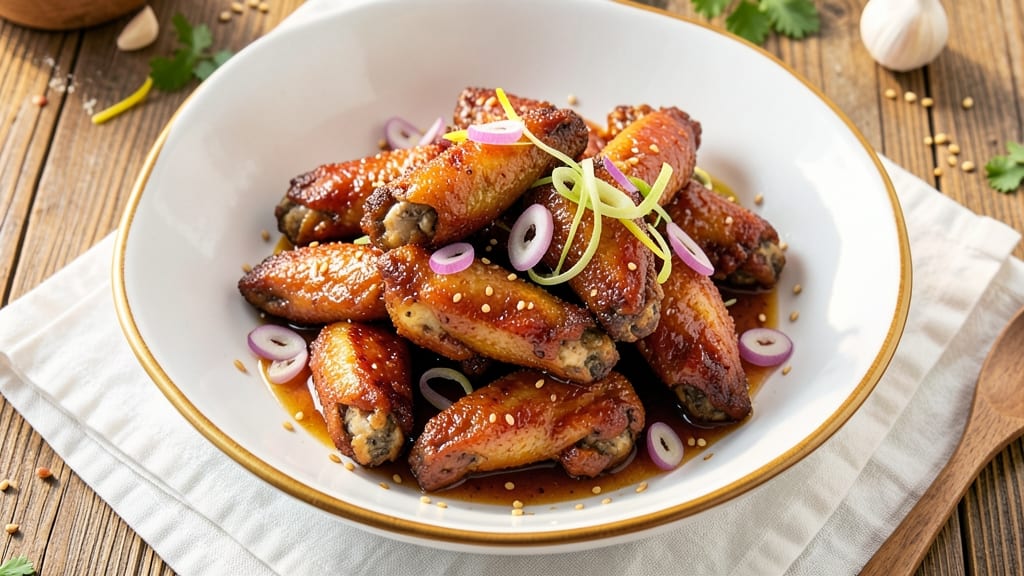 America's Test Kitchen Korean Fried Chicken Wings Recipe: Glossy Soy-Ginger Glaze Locks in Flavor