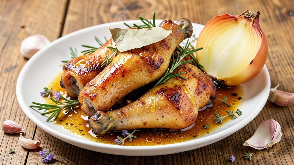 Boiled Chicken Drumsticks Recipe: Crispy Skin, Juicy Meat in One Pot