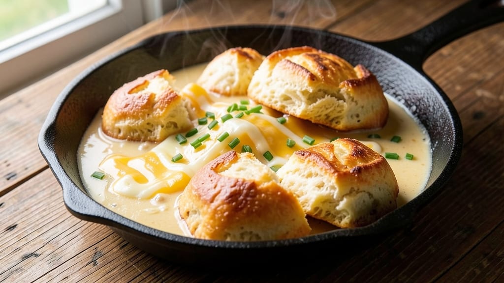 Campbell's Cream of Chicken and Biscuits Recipe: One-Pan Creamy Comfort with Buttery Layers