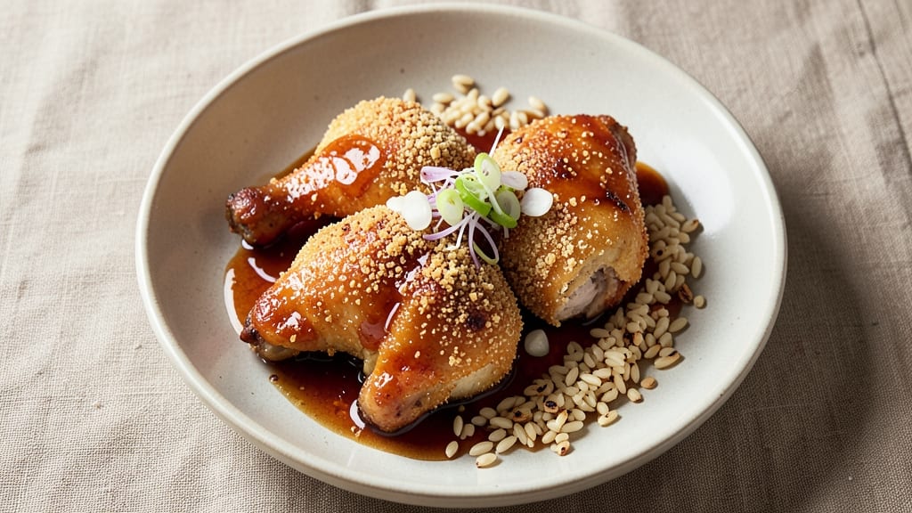 Baked Mochiko Chicken Recipe: Crunchy Cornstarch Crust With Juicy Centers