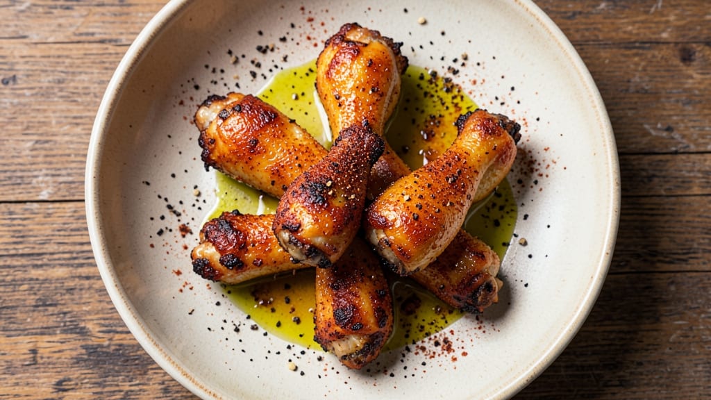 Chicken Drumsticks Recipe: Blistered Skin, Juicy Meat in 45 Minutes