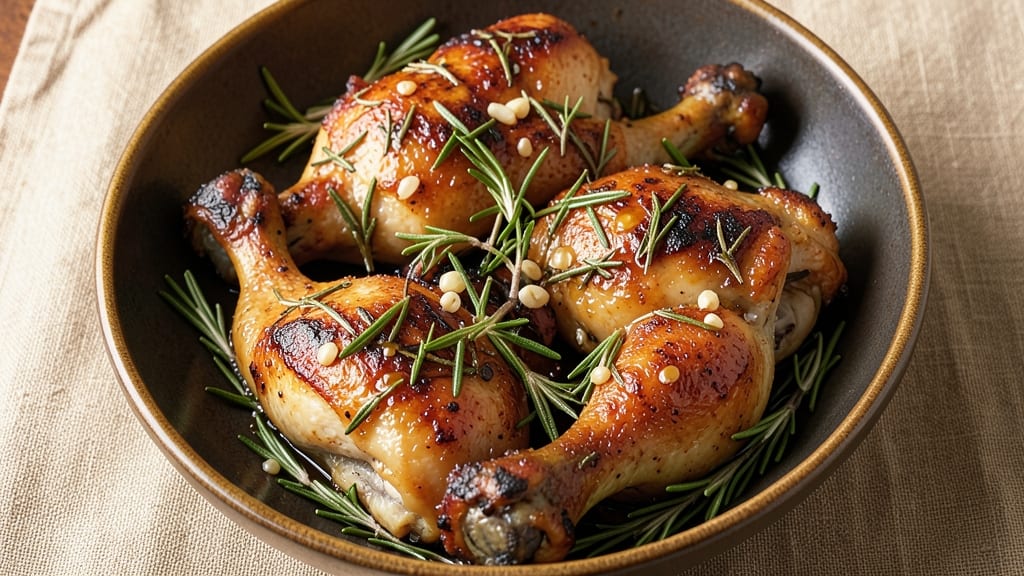 Chicken Thighs and Legs Recipe: Smoky Crispy Skin, Juicy Meat Magic