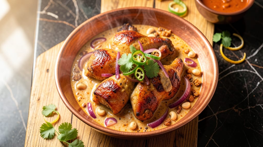 Bangalore Chicken Curry Recipe: Spiced Yogurt and Coconut Velvety Richness