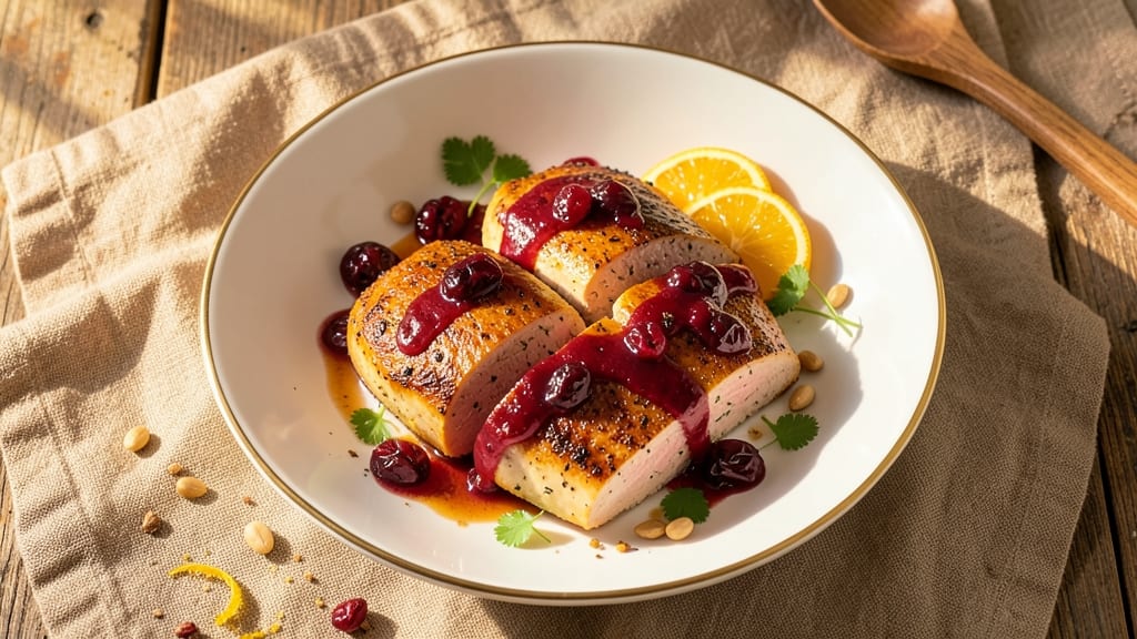 Baked Cranberry Chicken Breast Recipe: Tart-Sweet Glaze That Locks in Moisture