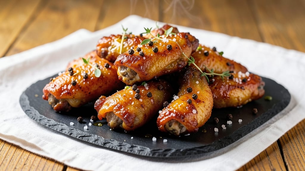 Baked Salt and Pepper Chicken Wings Recipe: Crispy, Spice-Kissed Perfection in 45 Minutes