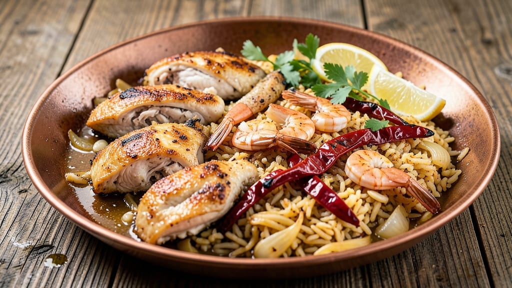 Authentic Chicken and Shrimp Paella Recipe: Saffron-Infused Spanish One-Pot Magic