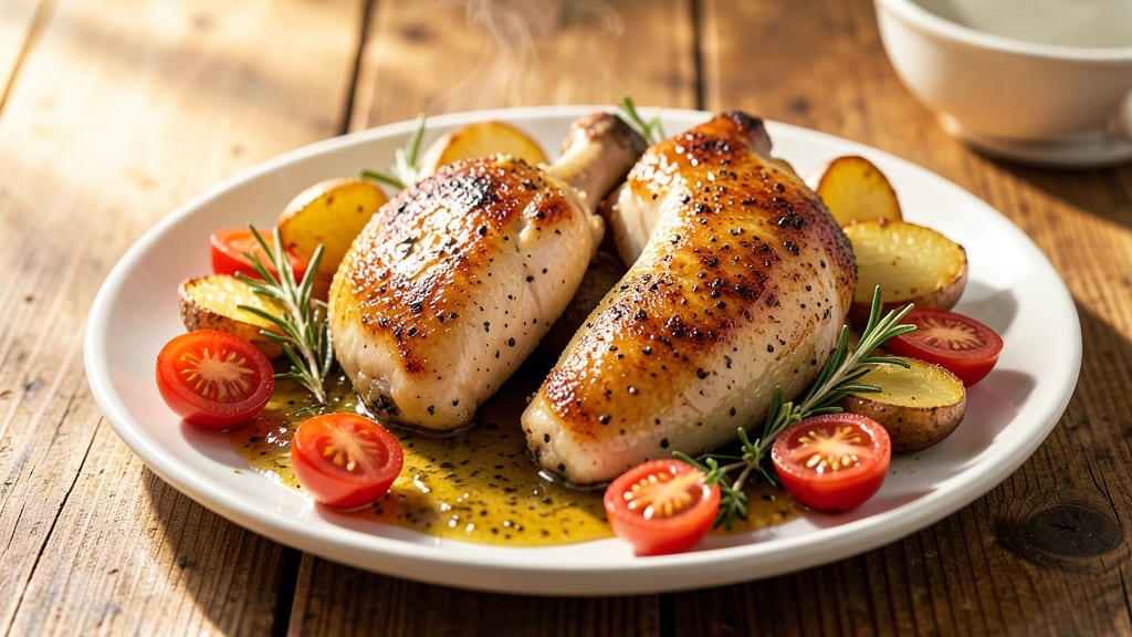 Jamie Oliver Chicken, Potatoes, and Tomatoes Recipe: One-Pan Herb-Infused Heartiness