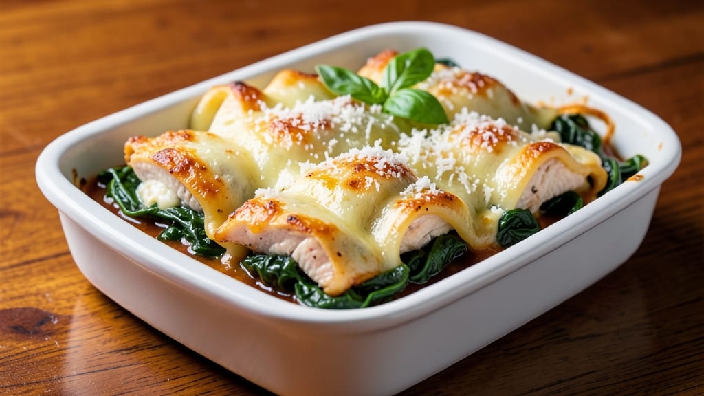 Maggiano's Chicken and Spinach Manicotti Copycat Recipe: Chef's Secret for Rich, Melty Layers