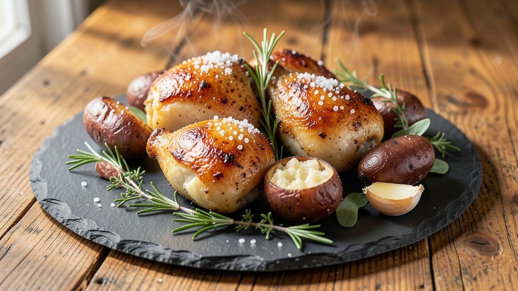 Mccormick Chicken and Potatoes Recipe: One-Pan Roast With Herby Crisp