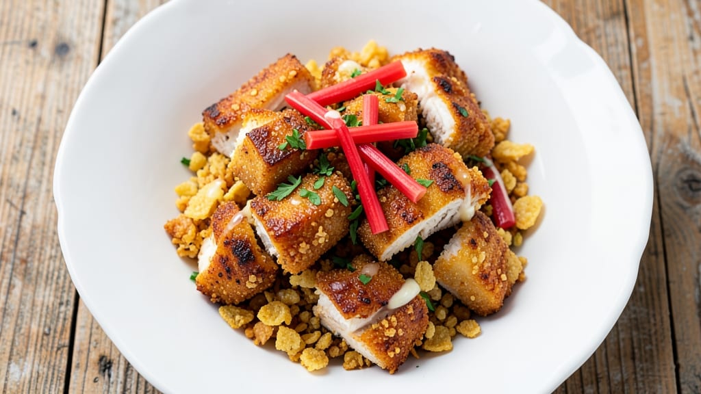 Original Kellogg's Cornflake Chicken Recipe: Crunchy Celery Vinegar Crisp With Creamy Dipping Magic
